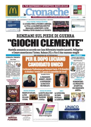 Edizione Digitale Le Cronache 30/11/2025