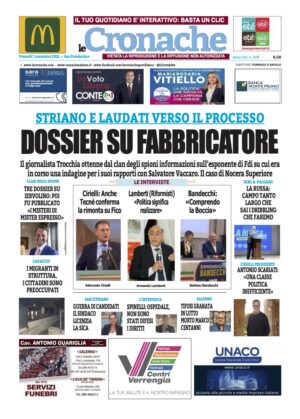 Edizione Digitale Le Cronache 07/11/2025