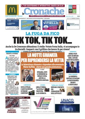 Edizione Digitale Le Cronache 10/11/2025