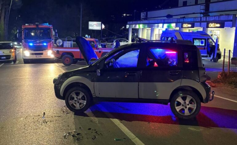 Vallo della Lucania, incidente stradale