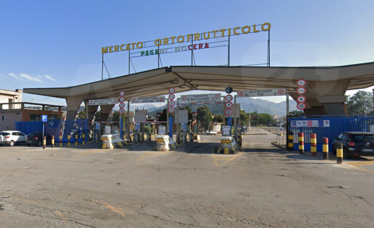 Pagani. Furto al Mercato Ortofrutticolo