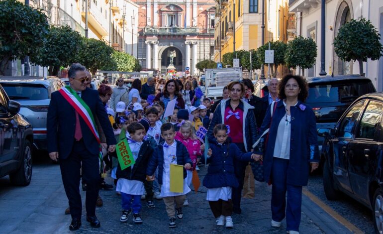 A Sarno la Marcia della Gentilezza