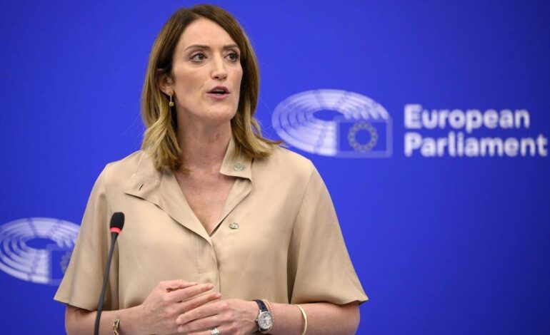  Metsola: “Lingua italiana occupa posto speciale nelle istituzioni europee”