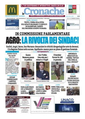 Edizione Digitale Le Cronache 17/12/2025