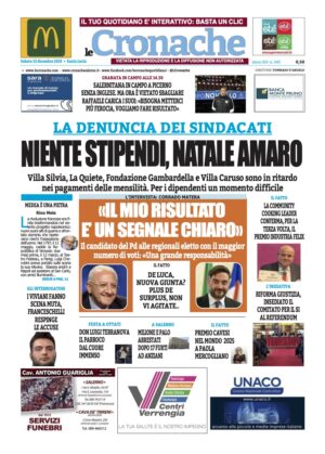 Edizione Digitale Le Cronache 13/12/2025