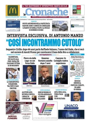 Edizione Digitale Le Cronache 14/12/2025