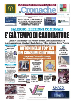 Edizione Digitale Le Cronache 16/12/2025