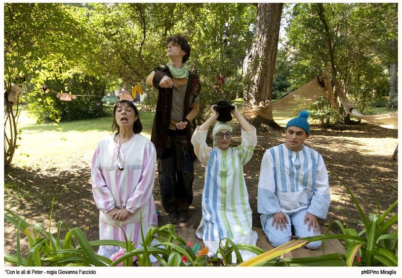 Con le ali di Peter Pan