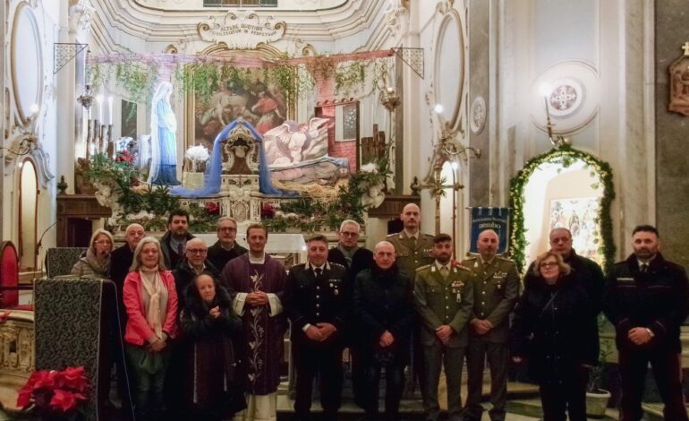 Messa natalizia per i caduti cavesi
