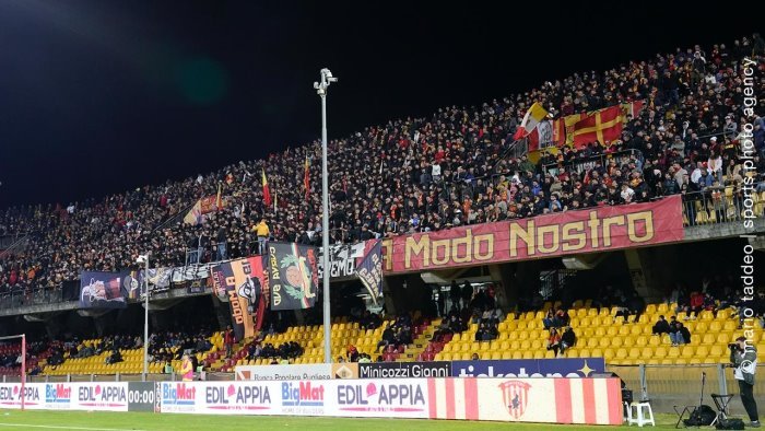 Benevento-Salernitana: le formazioni