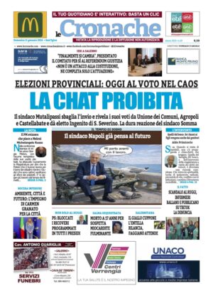 Edizione Digitale Le Cronache 11/01/2026