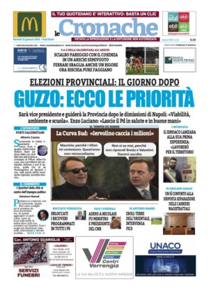 Edizione Digitale Le Cronache 13/01/2026