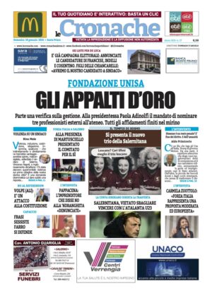 Edizione Digitale Le Cronache 18/01/2026
