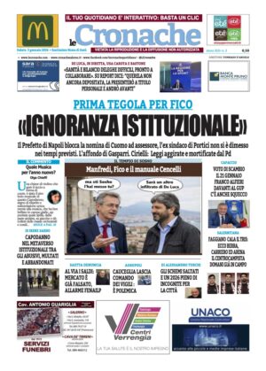 Edizione Digitale Le Cronache 03/01/2026