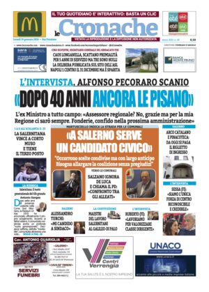 Edizione Digitale Le Cronache 19/01/2026