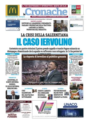 Edizione Digitale Le Cronache 21/01/2026