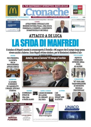 Edizione Digitale Le Cronache 22/01/2026