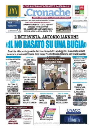 Edizione Digitale Le Cronache 29/01/2026