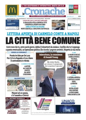 Edizione Digitale Le Cronache 09/01/2026