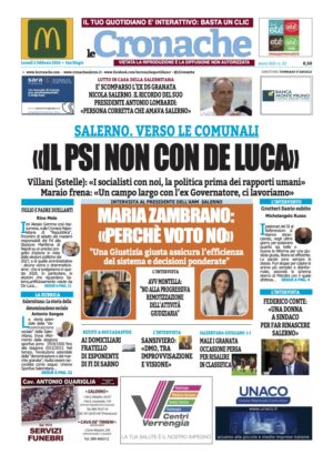 Edizione Digitale Le Cronache 02/02/2026