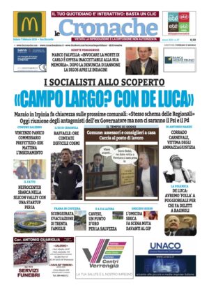 Edizione Digitale Le Cronache 07/02/2026