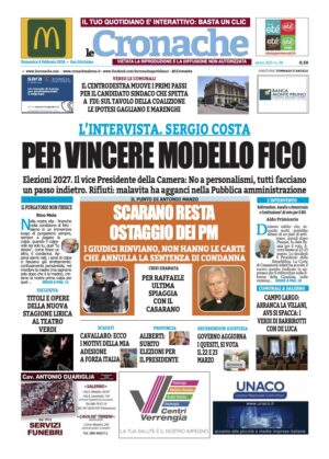 Edizione Digitale Le Cronache 08/02/2026