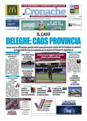 Edizione Digitale Le Cronache 16/02/2026
