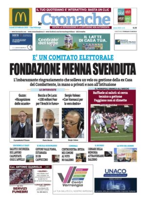 Edizione Digitale Le Cronache 23/02/2026