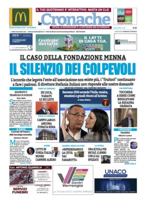 Edizione Digitale Le Cronache 24/02/2026
