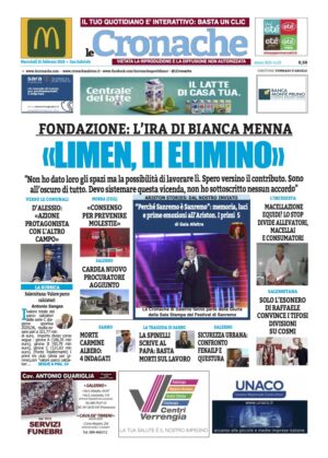 Edizione Digitale Le Cronache 25/02/2026