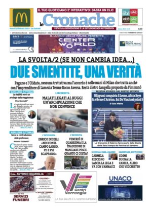 Edizione Digitale Le Cronache 27/02/2026