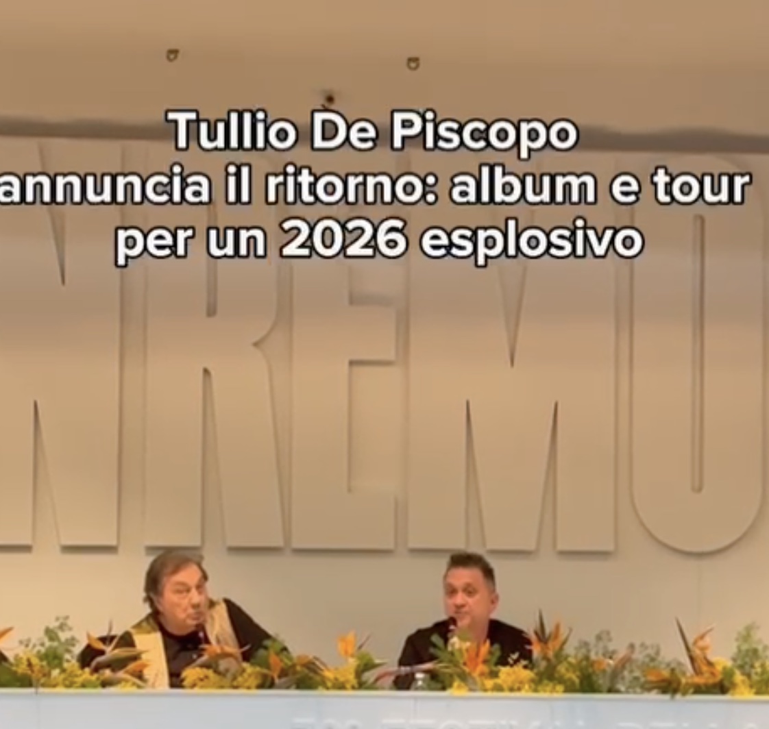 Festival di Sanremo. Tullio De Piscopo. Il video