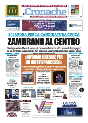 Edizione Digitale Le Cronache 17/03/2026