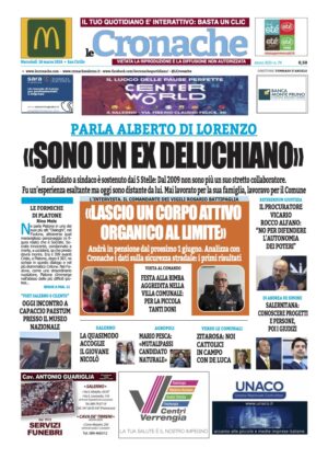Edizione Digitale Le Cronache 18/03/2026
