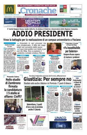 Edizione Digitale Le Cronache 24/04/2026
