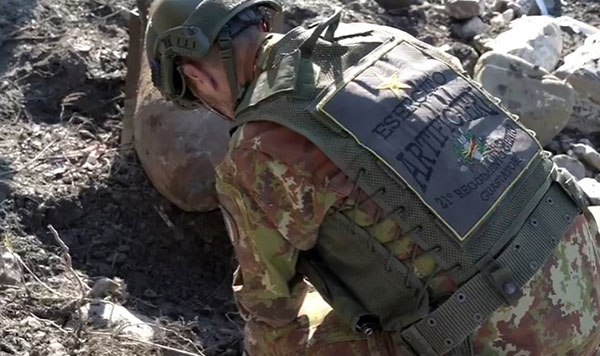 Paestum, affiora un relitto dello sbarco alleato del ’43