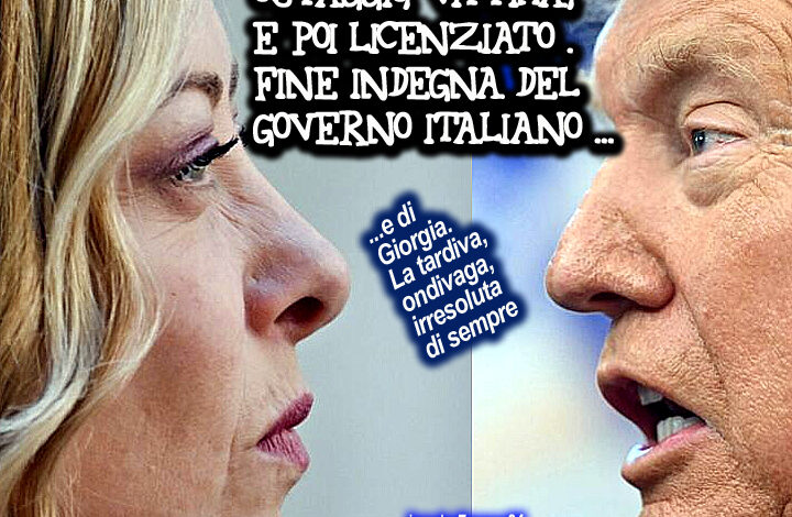 Ostaggio, vittima, e poi licenziato.  Fine indegna del governo italiano