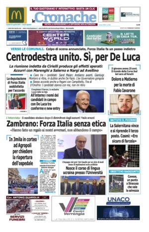 Edizione Digitale Le Cronache 20/04/2026