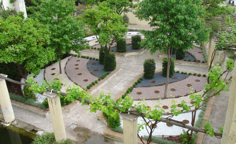 Giardini della Minerva, set per spot elettorale