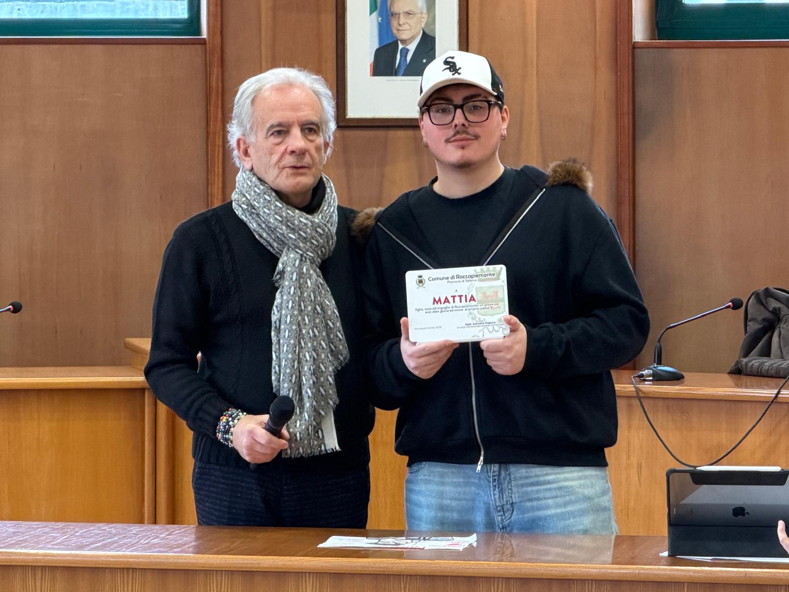 Noya premiato a Roccapiemonte