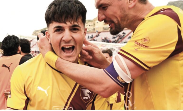 Salernitana, vittoria in rimonta