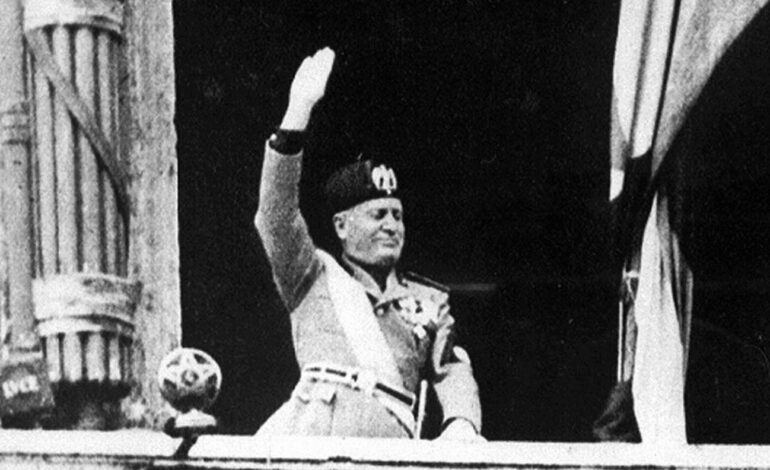 Incontro alla stazione di Salerno tra Mussolini e Amendola