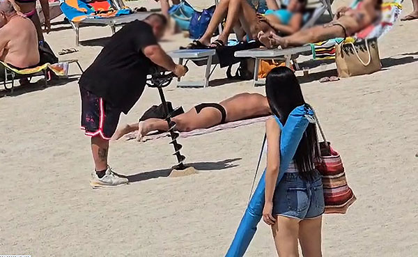 Guardia di Finanza e Arpac indagano sulla sabbia di Universo Beach