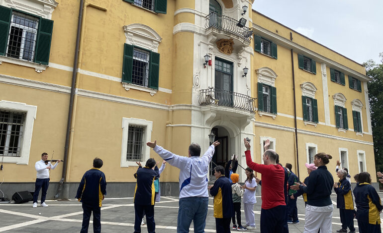 Villa dei Fiori: La riabilitazione si fa musica
