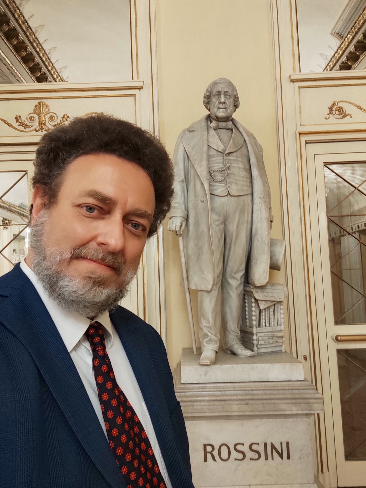Carlo e Giulia Lepore padre e figlia in palcoscenico