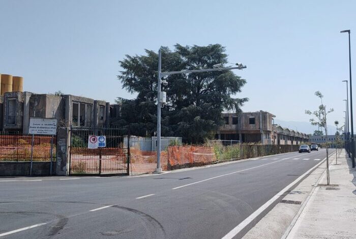  La zona industriale di Salerno