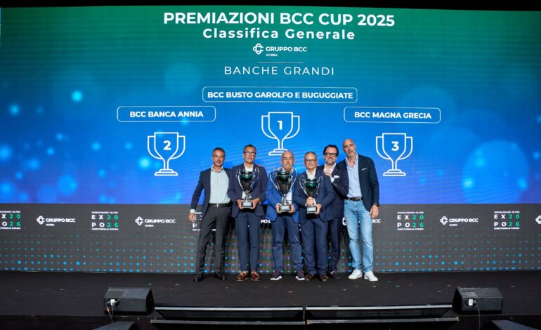 BCC Magna Grecia riceve 3 riconoscimenti dal Gruppo BCC Iccrea