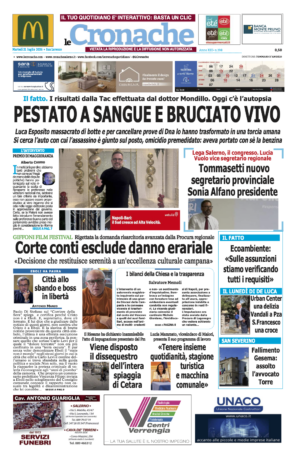 Edizione Digitale Le Cronache 21/07/2026