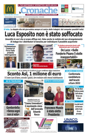 Edizione Digitale Le Cronache 24/07/2026
