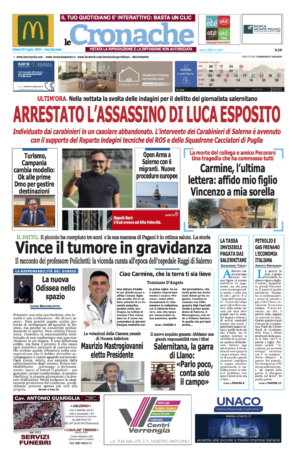 Edizione Digitale Le Cronache 25/07/2026
